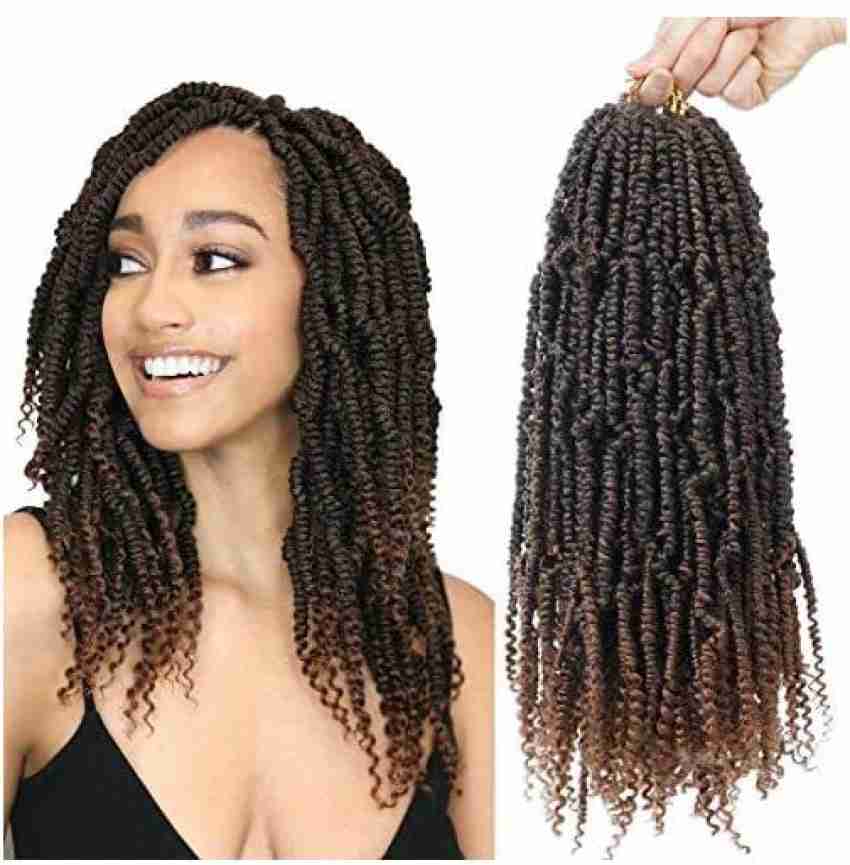 Fayasu Bomb Twist Crochet 6 Packs Spring Twist Prelooped Crochet