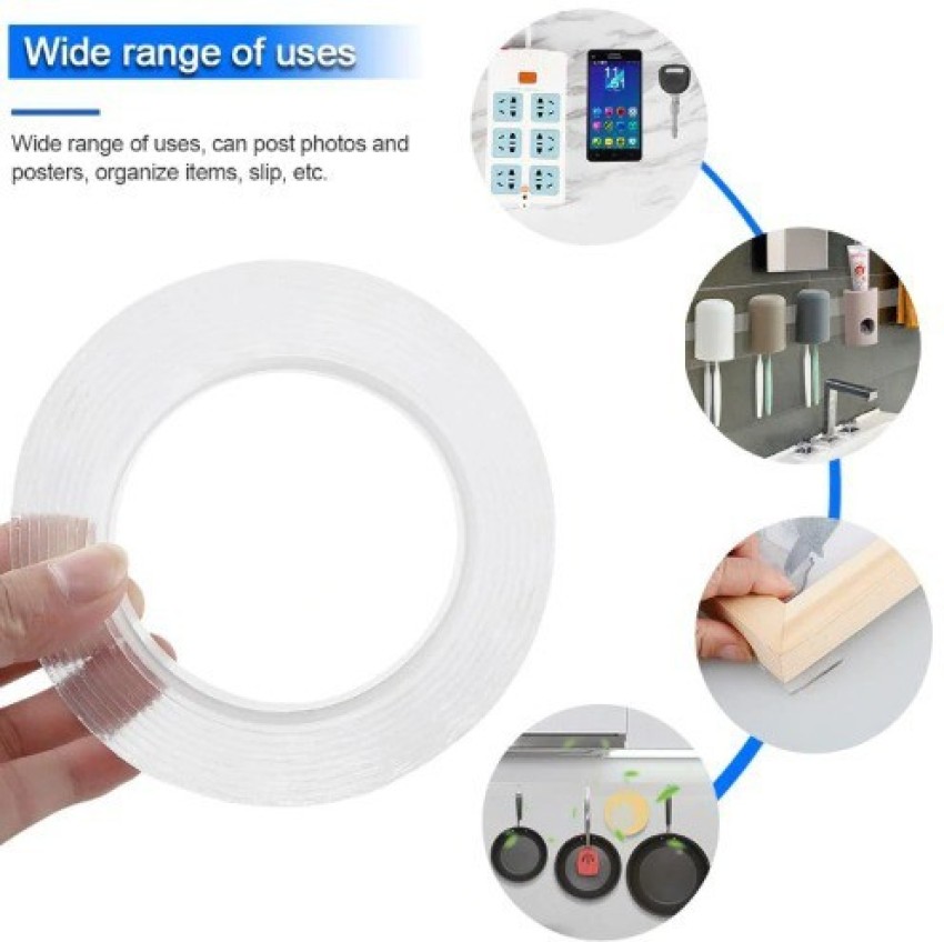 Magic Nano Tape Double-sided Grip Tape Traceless Washable Adhesive
