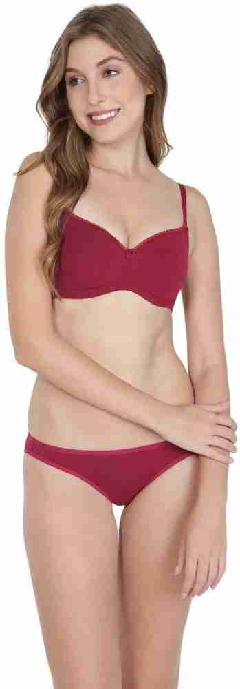 Jockey and Manshi Red and Green Ladies Printed Bra Panty Sets at Rs 186/set  in Indore