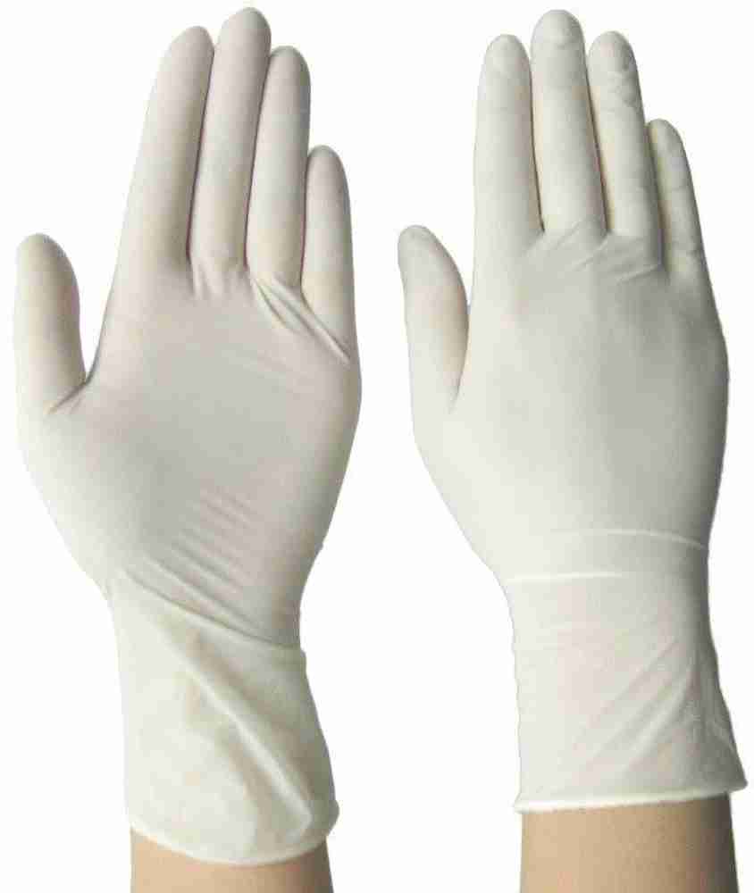 Rubber gloves price store