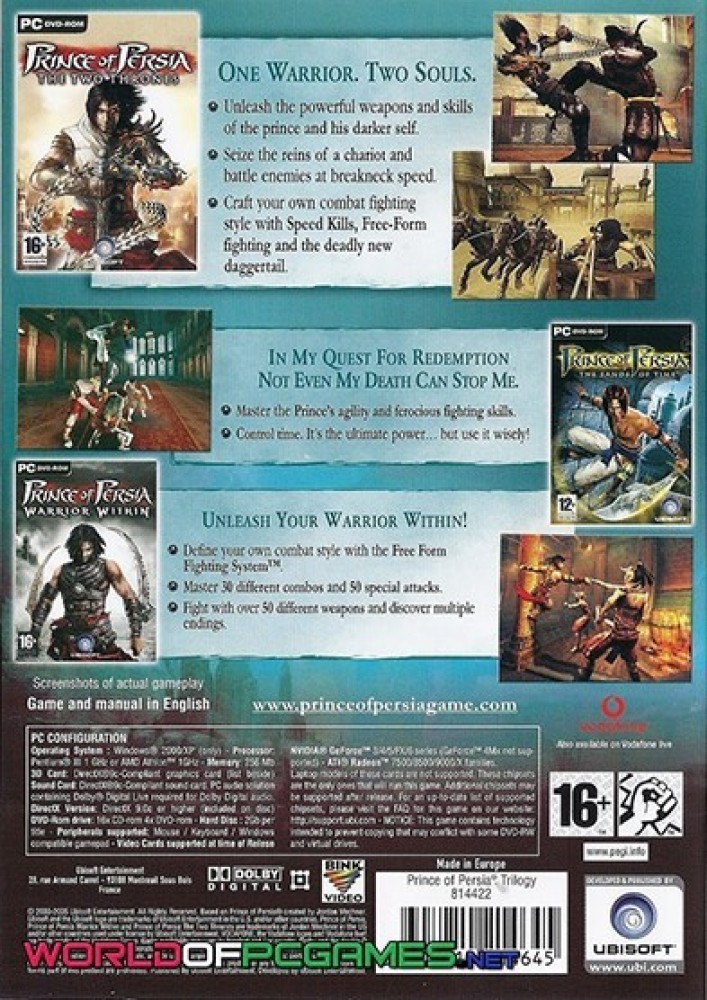 Prince of Persia: The Two Thrones at the best price