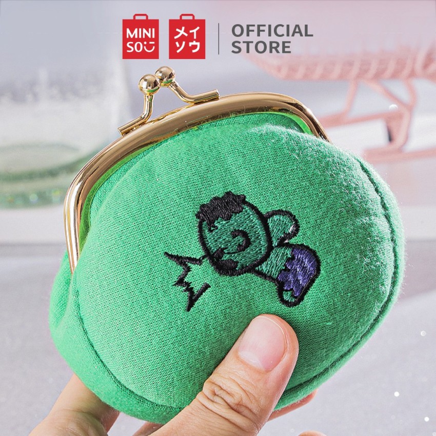 MINISO MARVEL Coin Purse Cute Small Coin Pouch Hulk Coin Purse Green Price in India Flipkart