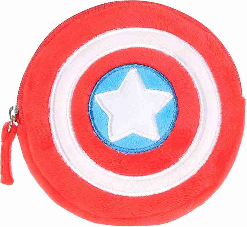 MINISO MARVEL Small Soft Coin Purse Fashionable Pouch for Headphone Earphone Jewellery Small Wallet Captain America Coin Purse Red Price in India Flipkart