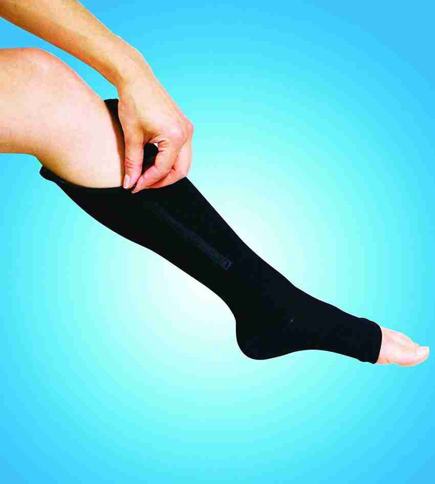 Burn Fat Zipper Compression Socks Women's Slim Sleeping Beauty Leg Prevent Varicose  Veins Socks Medias De Mujer - Price history & Review, AliExpress Seller -  faitolagijewelry Store
