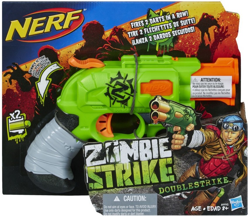 Hasbro A6562 Nerf Zombiestrike Double Strike 4 