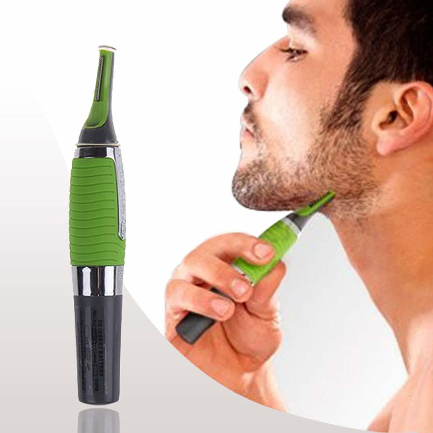 MAHADEV Micro Touch Max Personal Trimmer LED Light Nose Ear Face