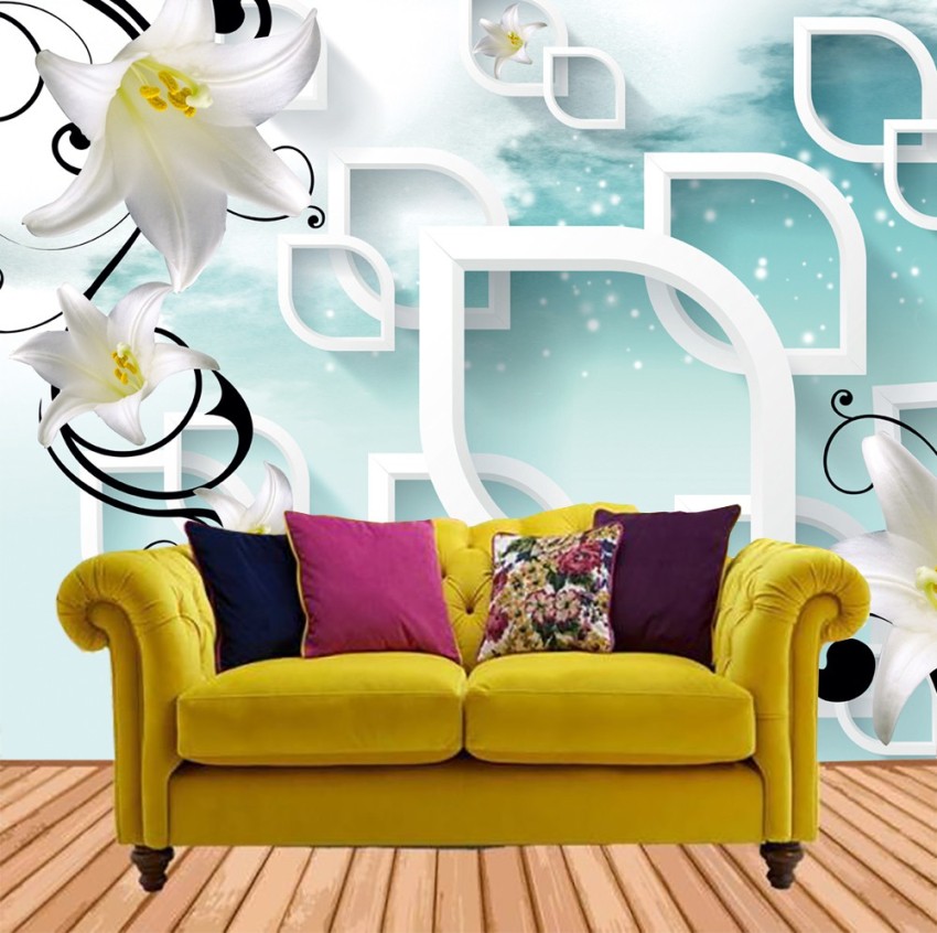 3D Green Sunshine Forest Deer Entire Living Room Wallpaper Wall Mural   IDecoRoom