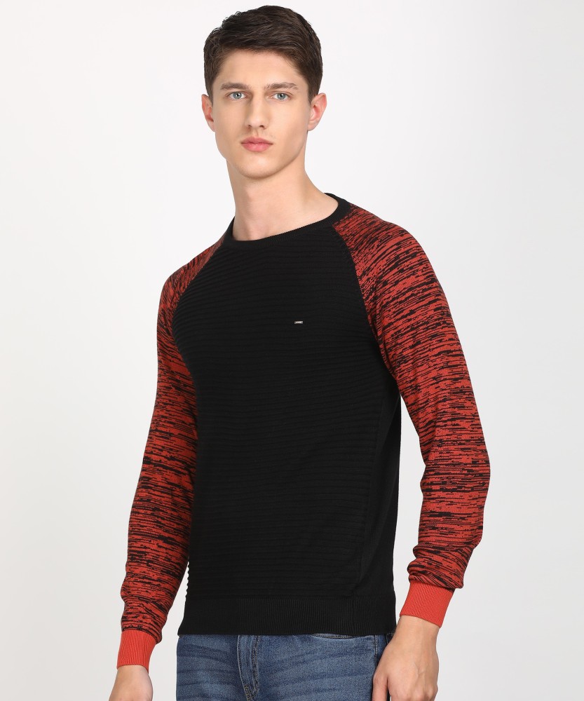 KILLER Woven Round Neck Casual Men Black Sweater Buy KILLER Woven Round Neck Casual Men Black Sweater Online at Best Prices in India Flipkart