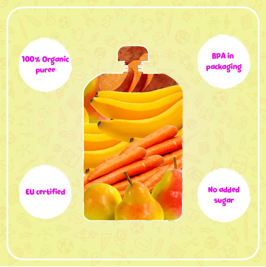 Tiny Spoons 100 Organic Baby Food Puree Made in Europe for age