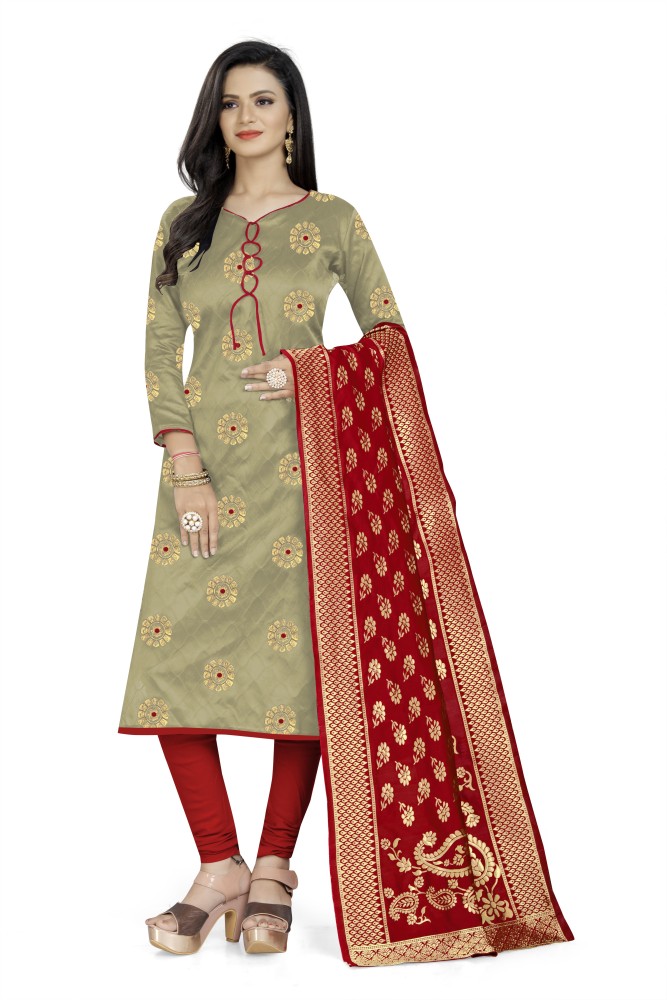 MORLY Cotton Silk Self Design Salwar Suit Material Price in India Buy MORLY Cotton Silk Self Design Salwar Suit Material online at Flipkart