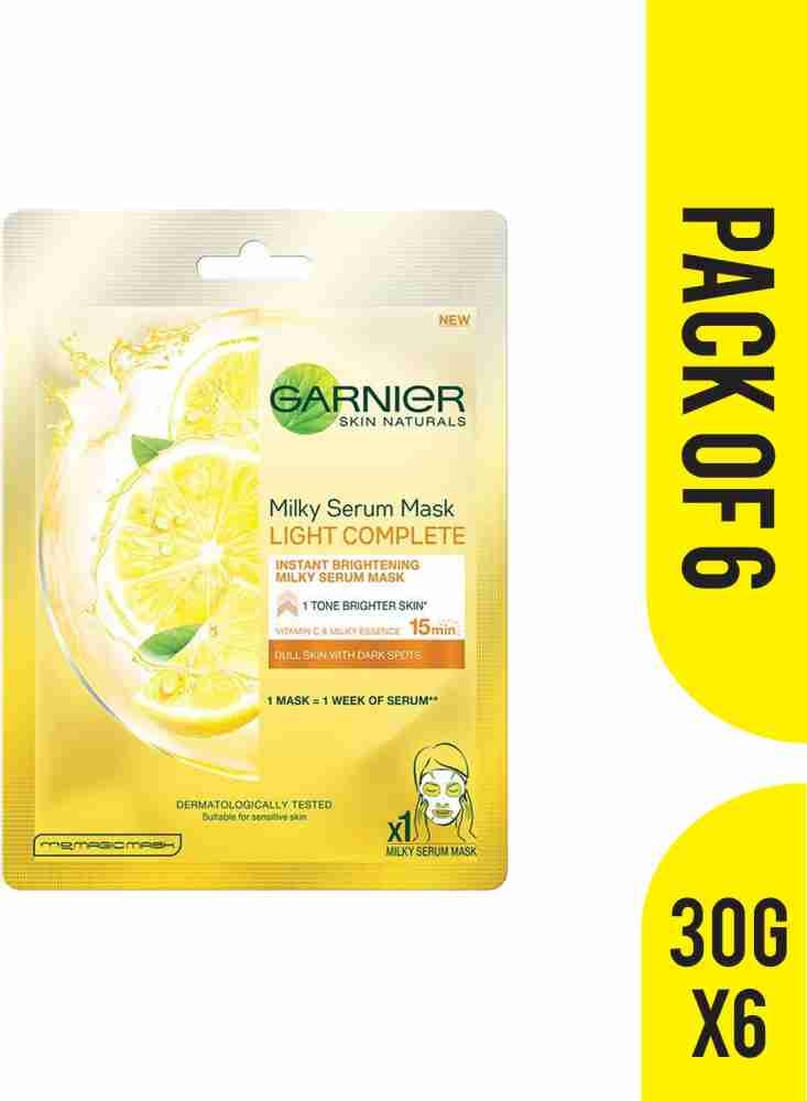 GARNIER Skin Naturals Light Complete (Yellow) Serum Sheet Mask