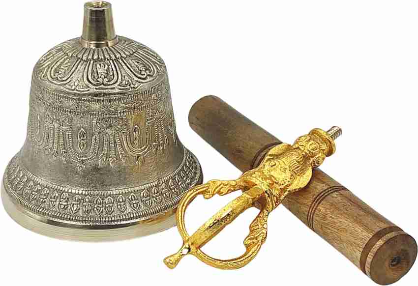 Brown Tibetan Singing OM Bell / Buddhist Meditation Bell, For Pooja at Rs  600/piece in Delhi