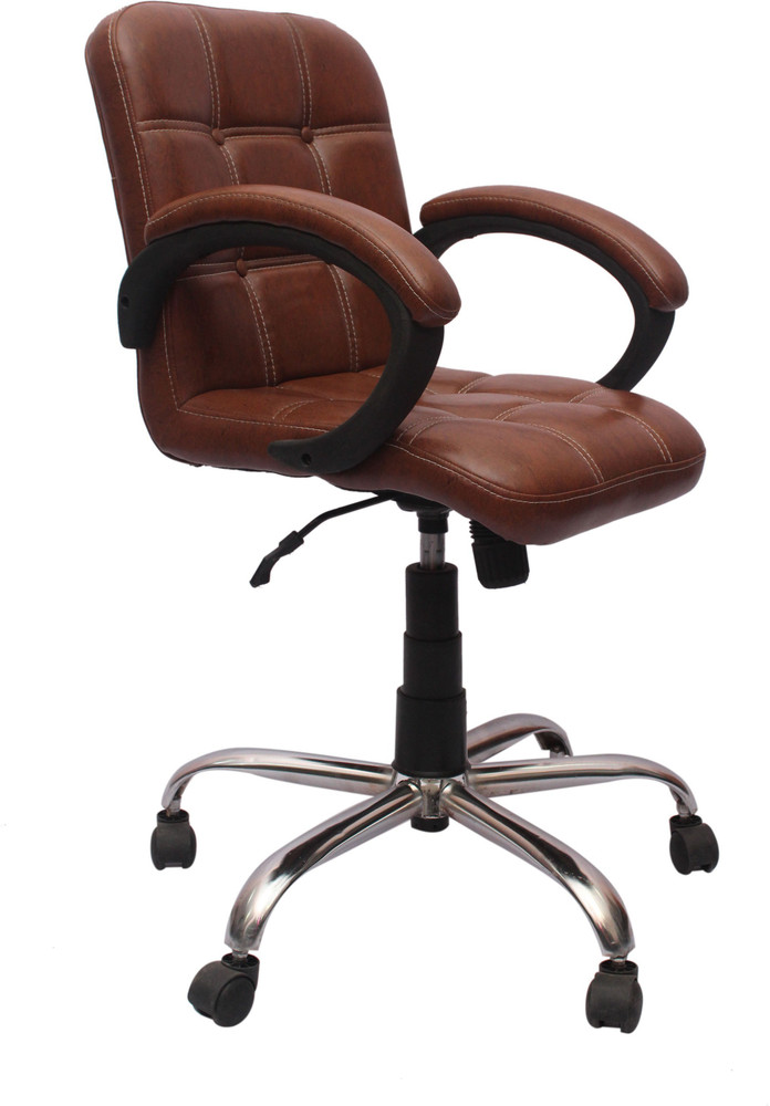 Flipkart Perfect Homes Leatherette Office Arm Chair Price in India
