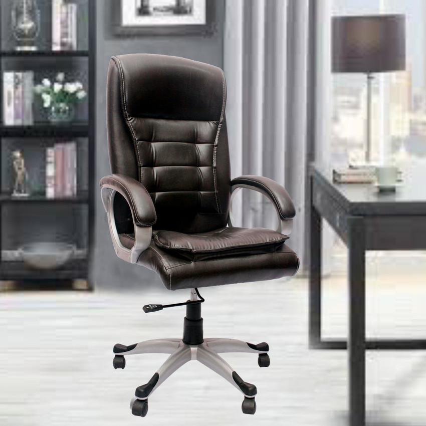 Vj interior leatherette office arm chair discount
