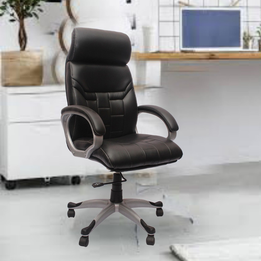 VJ Interior Leatherette Office Arm Chair Price in India Buy VJ Interior Leatherette Office Arm Chair online at Flipkart