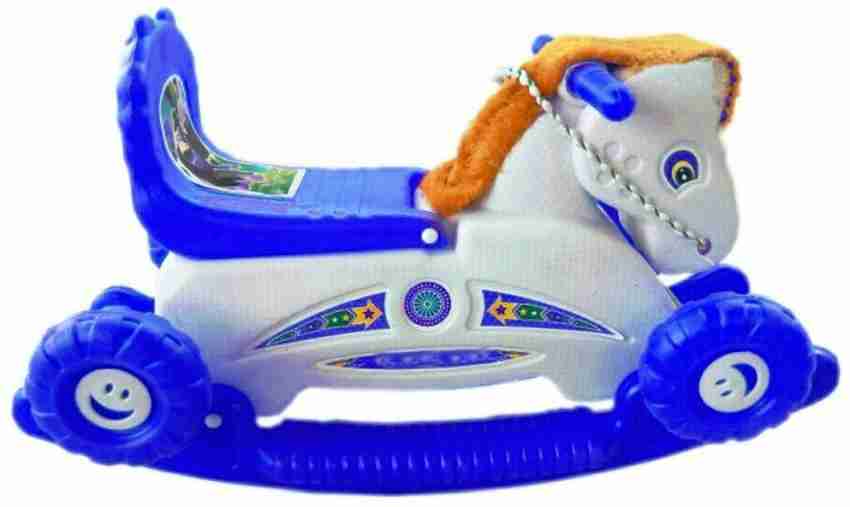 oh baby BABY BABY PLASTIC HORSE WITH ROCKING FUNCTION AND