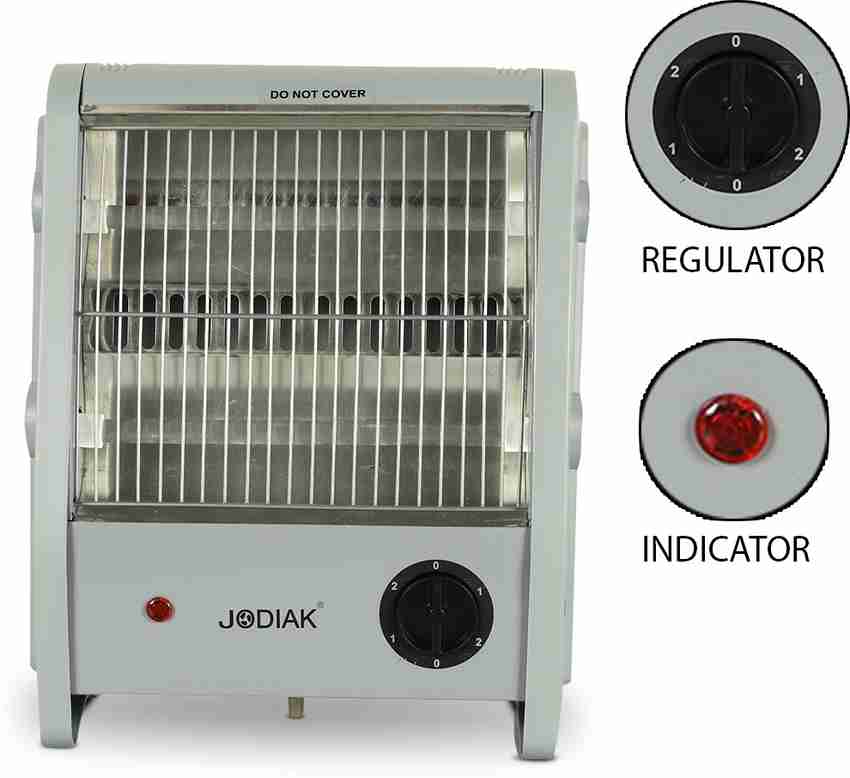 JODIAK BP-04 800-Watt 2 Rod Electric Room Heater (ISI certified) Ideal for  small to medium room/area Quartz Room Heater Price in India - Buy JODIAK  BP-04 800-Watt 2 Rod Electric Room Heater (