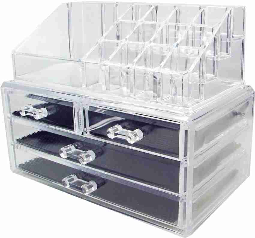 TRENDY Cosmetic Jewellery makeup Storage Box kit with 4 Drawers