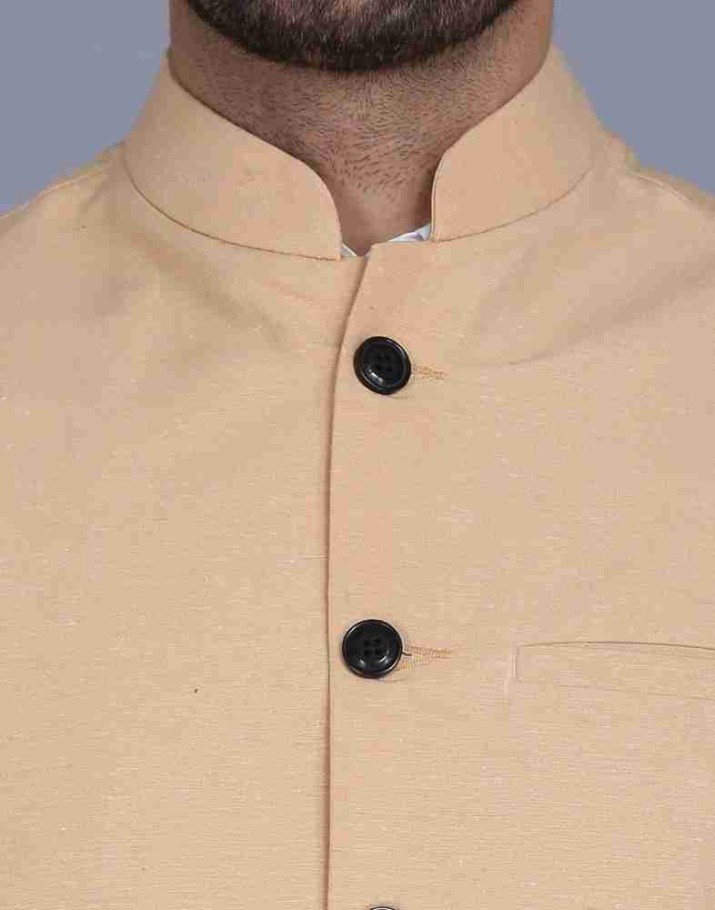 SURYA KHADI Solid Men Waistcoat Buy SURYA KHADI Solid Men