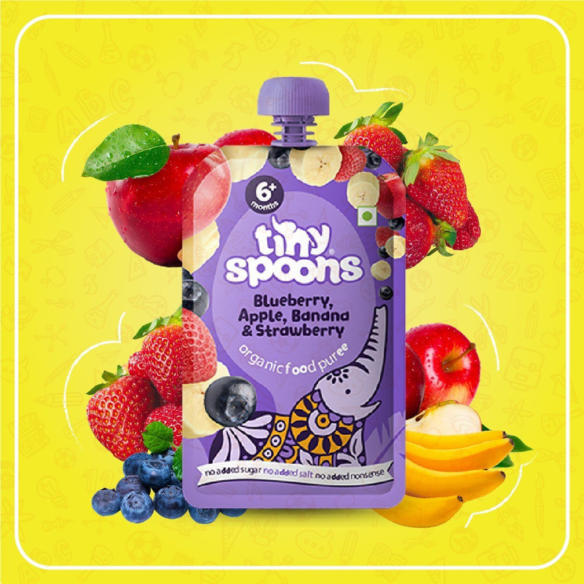 Tiny Spoons 100 Organic Baby Food Puree Made in Europe for age