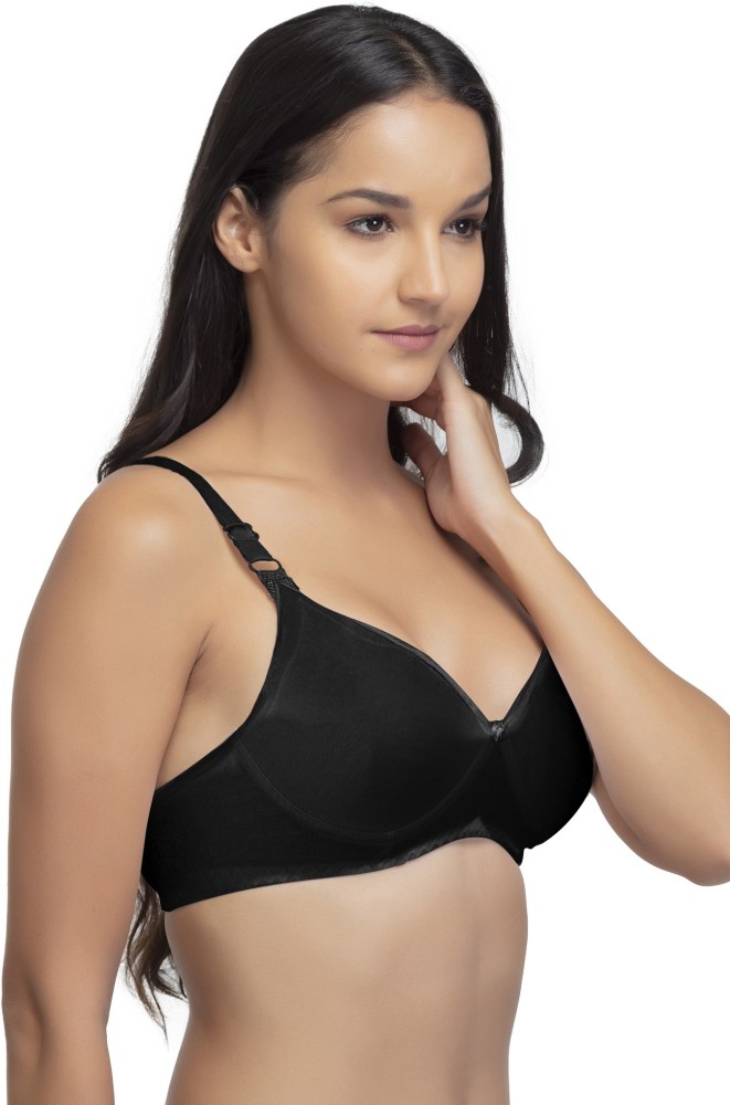 B2Z Lightly Padded Wire-Free T-Shirt Bra. Feather-Light Fabric for Second  Skin Comfort. Bands Provide Optimum Support. Soft Pads Provide Shape &  Support Multicolour : : Fashion