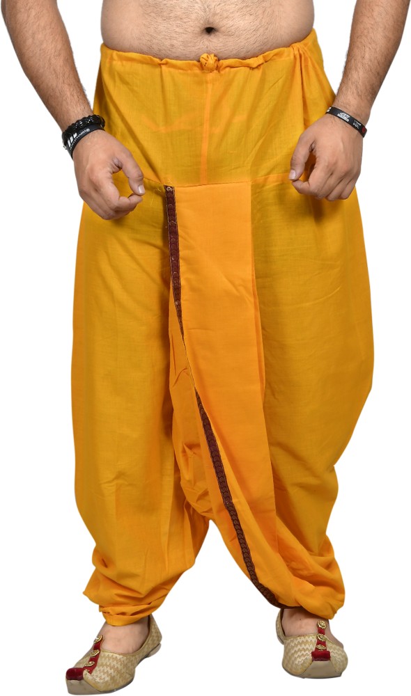 Buy Juniper Golden Regular Fit Dhoti Pants for Women Online @ Tata CLiQ