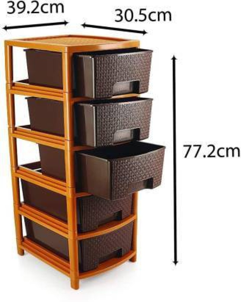 Tileon Multipurpose Storage Rack, with Drawer Cabinet and 2-Storage  Baskets, for Living Room, Home Office, Kitchen WYHDRA115 - The Home Depot