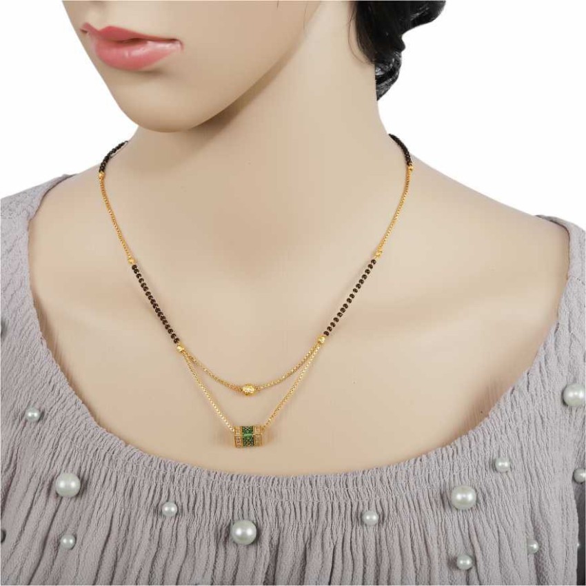 SAJH SAJH Combo 3 pearl chain Gold-plated Pearl Alloy Pendant Price in  India - Buy SAJH SAJH Combo 3 pearl chain Gold-plated Pearl Alloy Pendant  Online at Best Prices in India