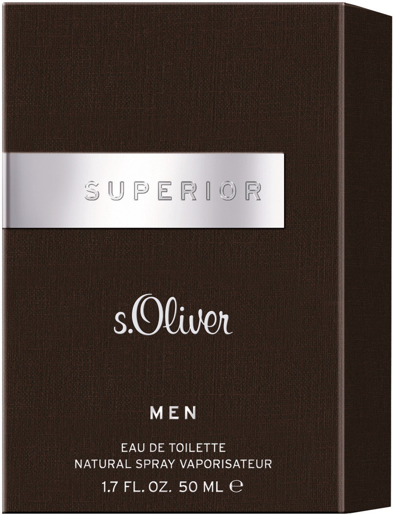 Buy s.Oliver Superior Men Eau de Toilette 50ml Eau de Toilette