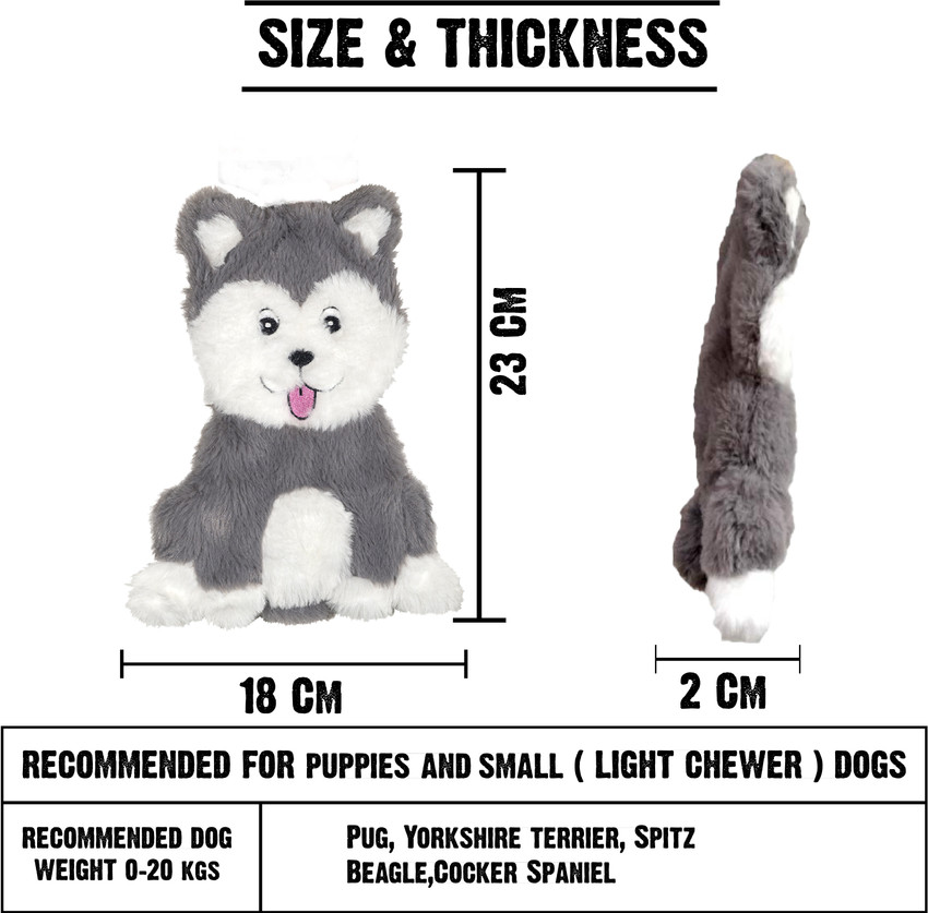 Husky squeaky toy clearance