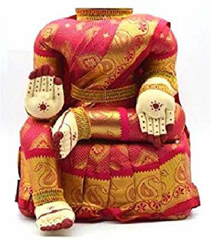 snehatrends Lakshmi/Varalakshmi/Varamahalakshmi Idol Maroon and ...