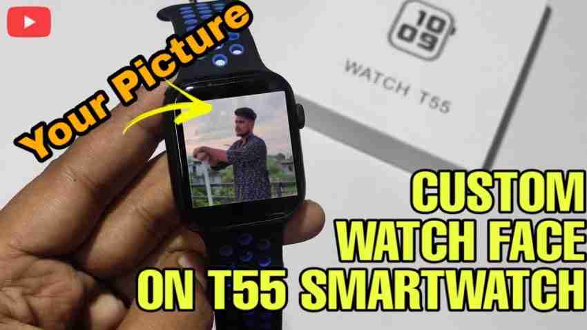 T55 smart watch cheap unboxing