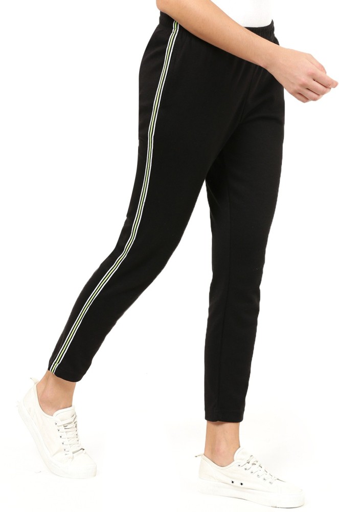 Buy Lovable Women Solid Polyester Spandex Black Track Pants_M Online at  Best Prices in India - JioMart.