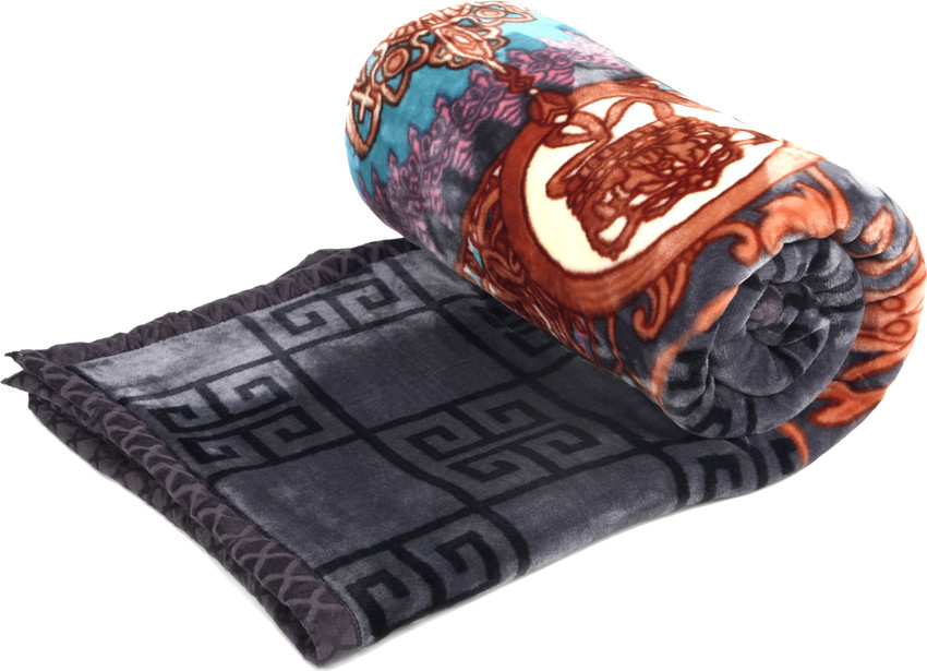 Gullivar Floral Double Mink Blanket for Mild Winter Buy Gullivar