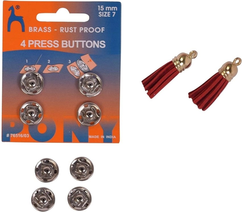 Promi Magnet Button, Clasps, Snaps, Fasteners for Purse, Works Size 18x18mm  Metal Buttons Price in India - Buy Promi Magnet Button, Clasps, Snaps,  Fasteners for Purse, Works Size 18x18mm Metal Buttons online