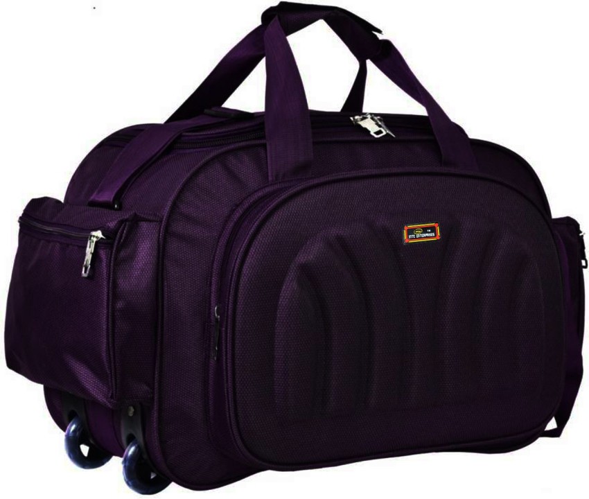 Purple and Grey Ukana Polyester Complimentary Travel Bag, Size/Dimension:  24x10 Inch (lxw)