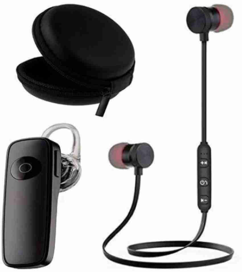 THE MOBILE POINT Combo Offer Magnetic Bluetooth headphone With Box