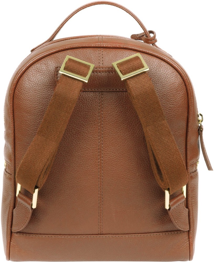 Pure Luxuries London Tan Hayes Leather Backpack 2 L Backpack Tan Price in India Flipkart