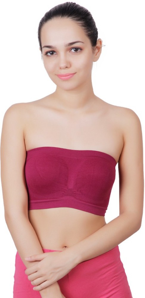 Buy MIAMI BLACK UNLINED BANDEAU for Women Online in India