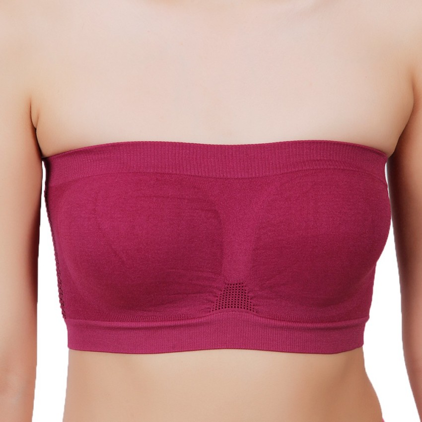 SION Women Bandeau/Tube Lightly Padded Bra - Buy SION Women Bandeau/Tube  Lightly Padded Bra Online at Best Prices in India