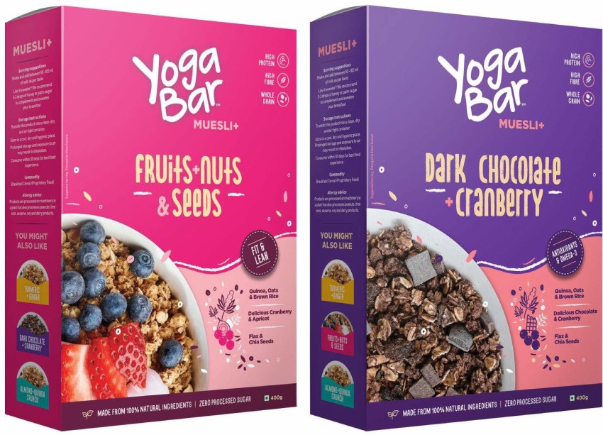 Yoga Bar Dark Chocolate Cranberry Muesli 700 Gm : Buy Yoga Bar Dark  Chocolate Cranberry Muesli 700 Gm Online at Best Price in India