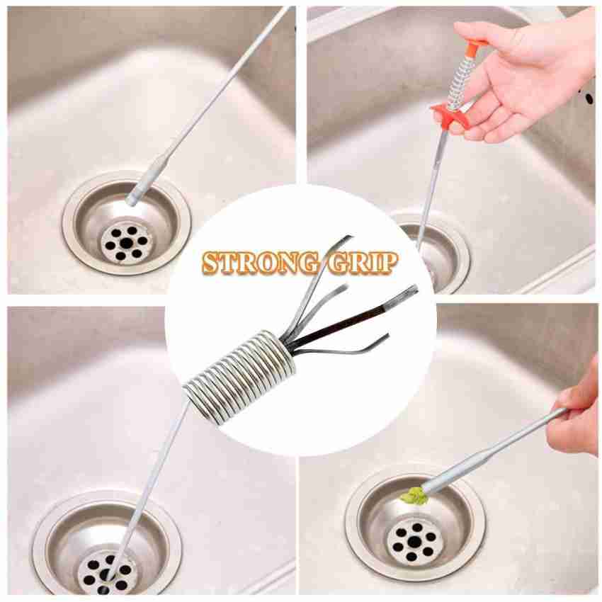 60\90\160\200cm Kitchen Sink Drain Unblocker Spring Pipe Cleaning