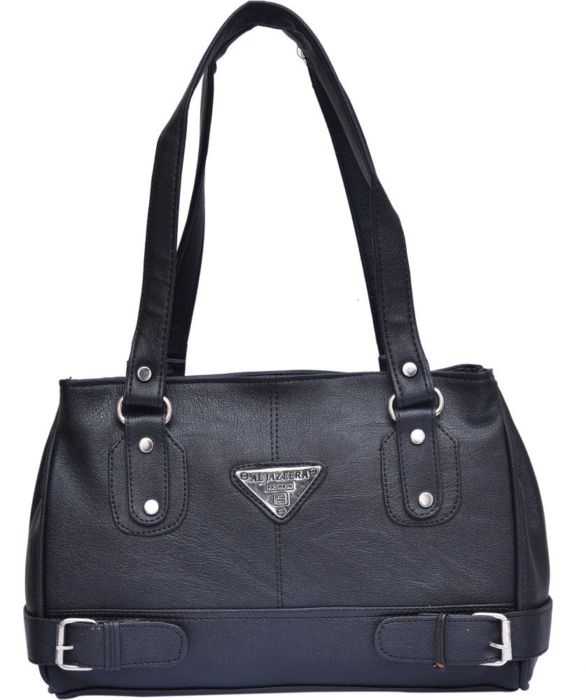 Buy AL JAZEERA Women Black Shoulder Bag Black Online Best Price