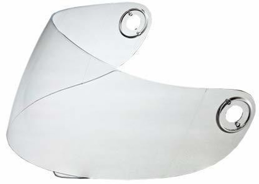 STUDDS CHROME ALL MODEL CLEAR VAISOR WHITE Helmet