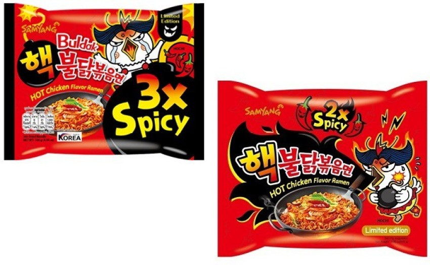 MiFan Box Sorpresa - SamYang Ramyun Noodles Coreani Supper Piccante Vari  Gusti 12 pz