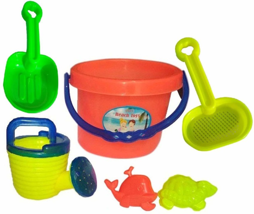 MON N MOL Mini Beach Sand Bucket Toy Set - Mini Beach Sand Bucket Toy Set .  shop for MON N MOL products in India.