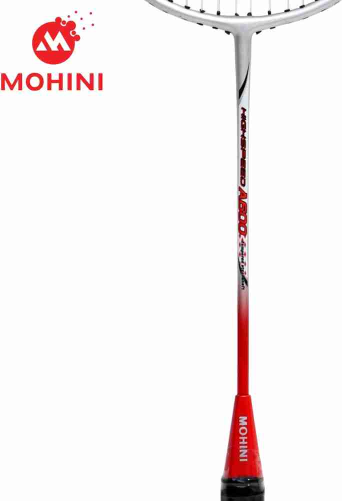 mohini A600 SET Red, Silver Strung Badminton Racquet - Buy mohini 