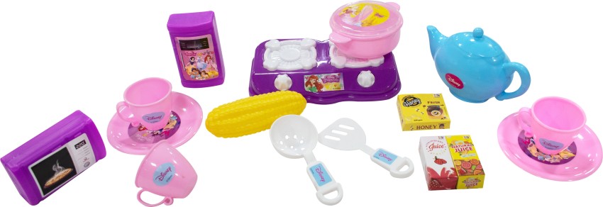 DISNEY Princess Role Play Kitchen Set 16 pieces for Kids - Princess Role  Play Kitchen Set 16 pieces for Kids . Buy Ariel, Rapunzel, Belle,  Cinderella, Snow White toys in India. shop for DISNEY products in India.