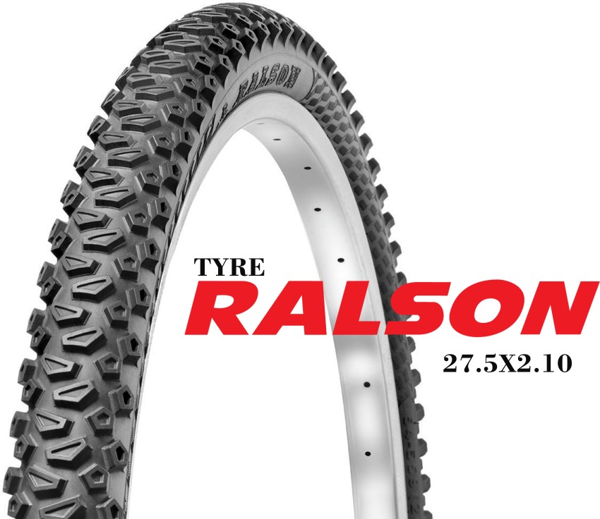 RALSON TYRE 27.5x2.10 ALPINE TRAIL TUBETYPE TYRE For BICYCLE BMX