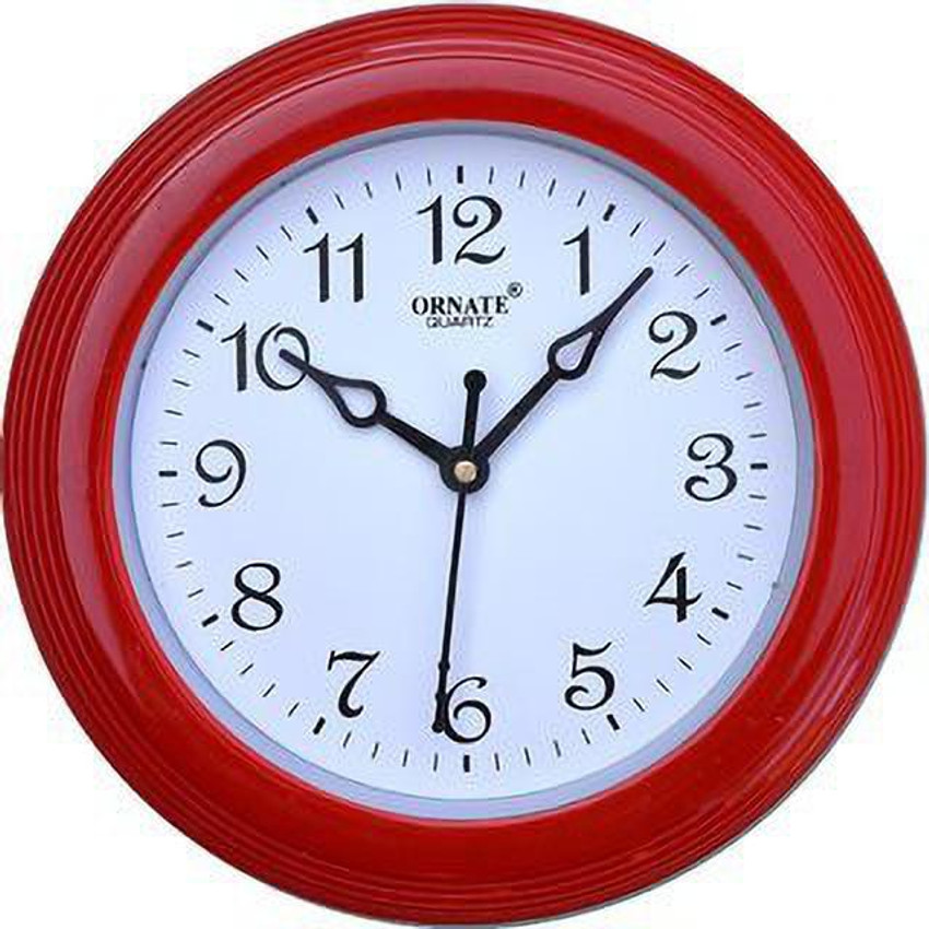 Ornate Analog 20 cm X 20 cm Wall Clock Price in India Buy Ornate